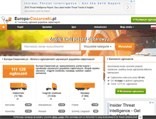 Tablet Screenshot of europa-ciezarowki.pl